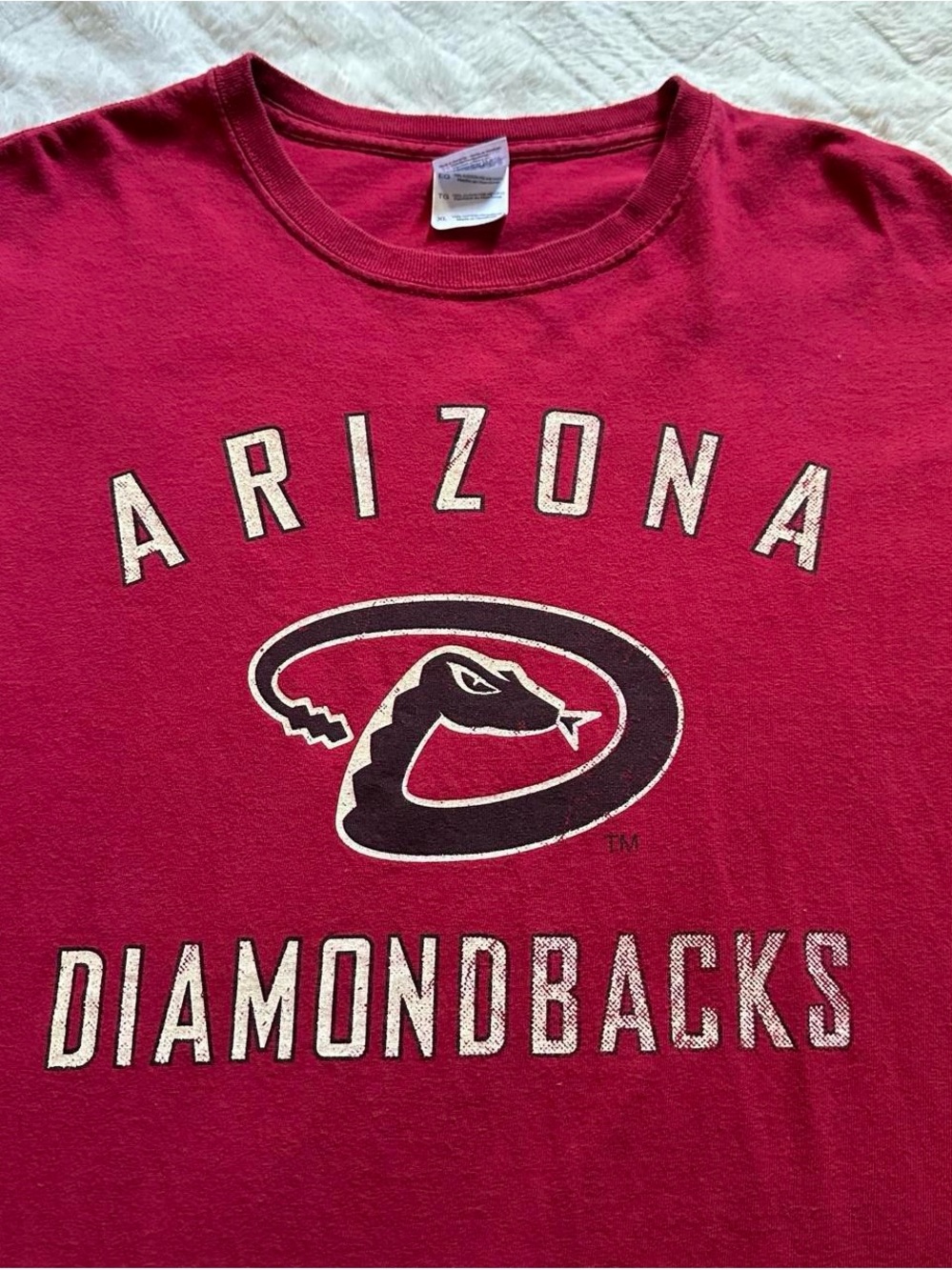 Arizona Diamondbacks Red Graphic Tee XL